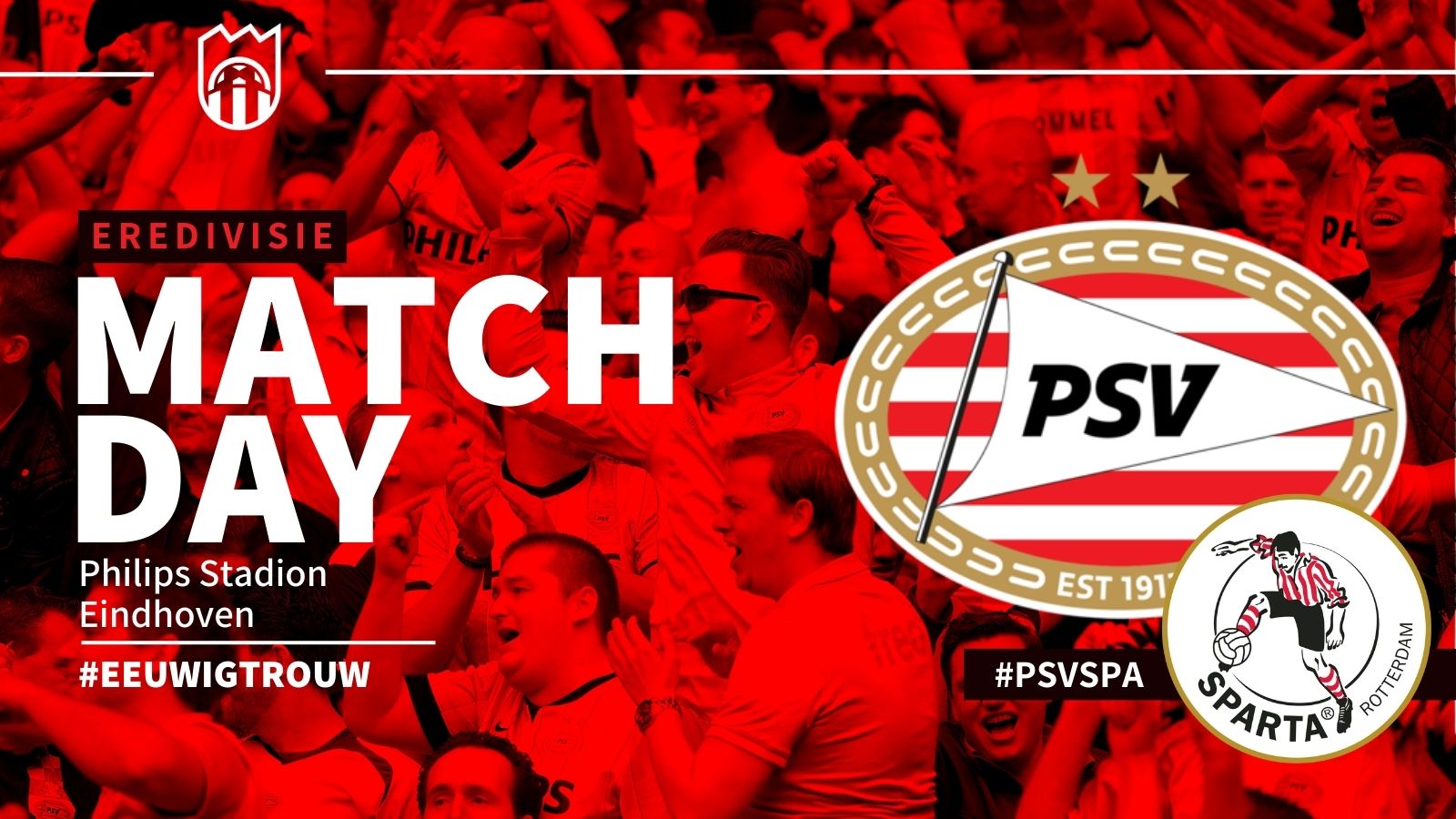 Eredivisie : PSV - Sparta (4 - 2)
